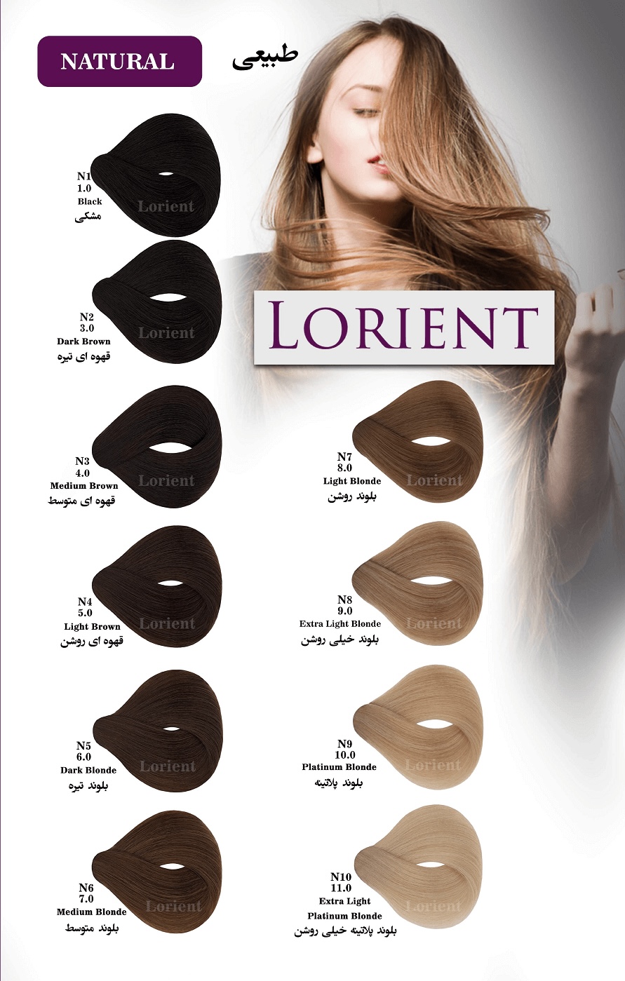 رنگ‌مو لورینت